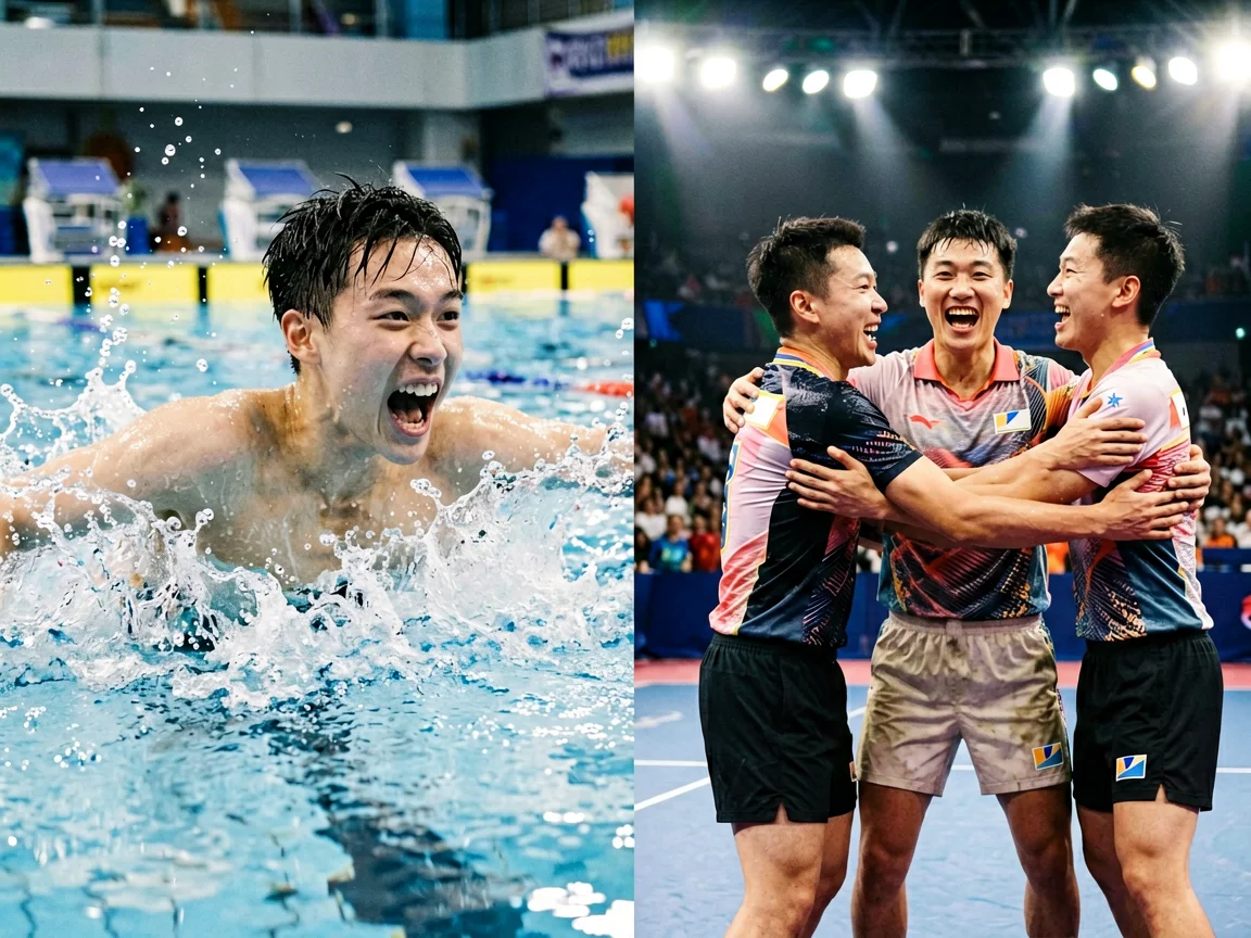 盘点2024年度体坛名将那些让人热血沸腾的高光瞬间